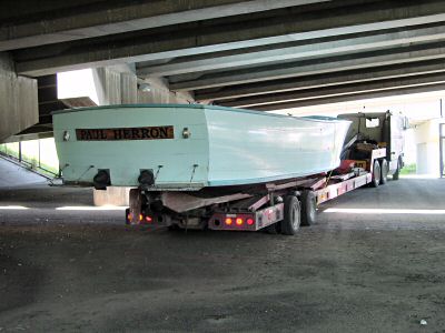 Paul Herron arriving in Portland